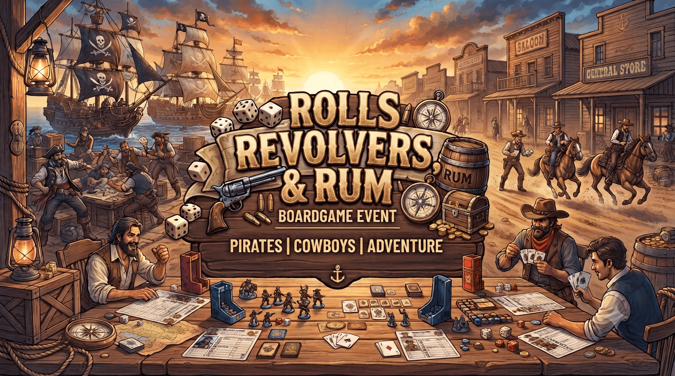 Rolls, Revolvers, & Rum