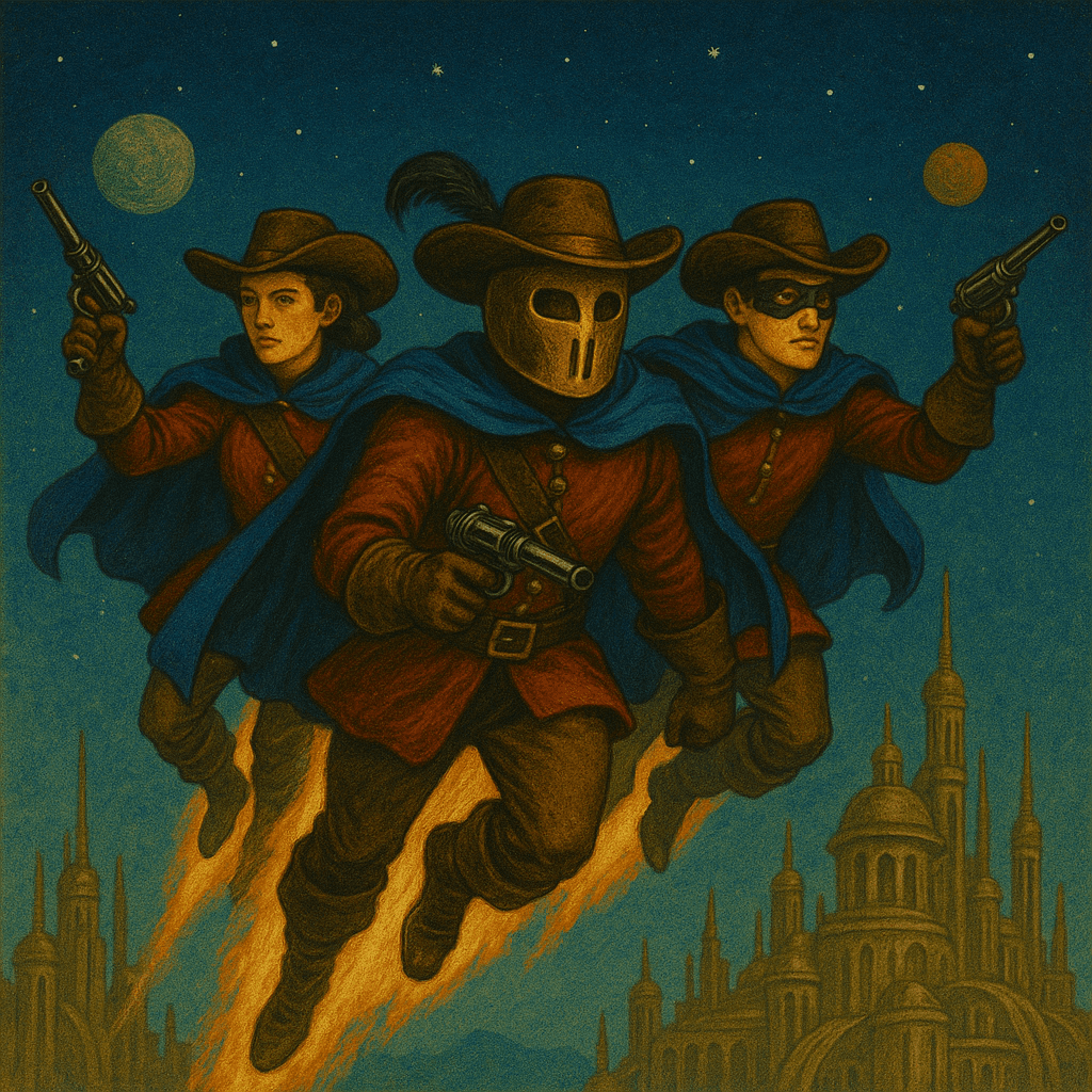 The Three Rocketeers